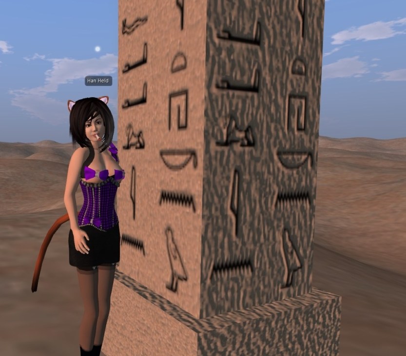 Me, in TAG, showing off my windlight